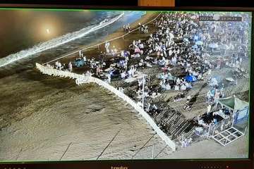 Espectáculo pirotécnico de Melenara 2022/Francisco Javier Santana, TA, Jesús Ruiz y Antonio Alí.